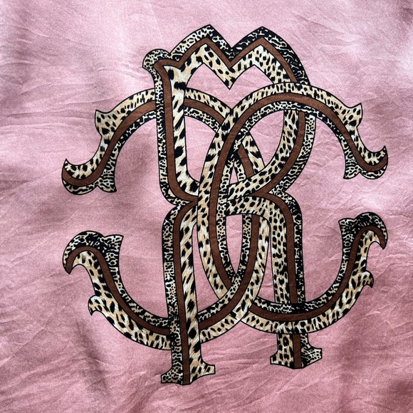 Roberto Cavalli Scarf. 100% Silk. Made in Italy. - Picture 5 of 16